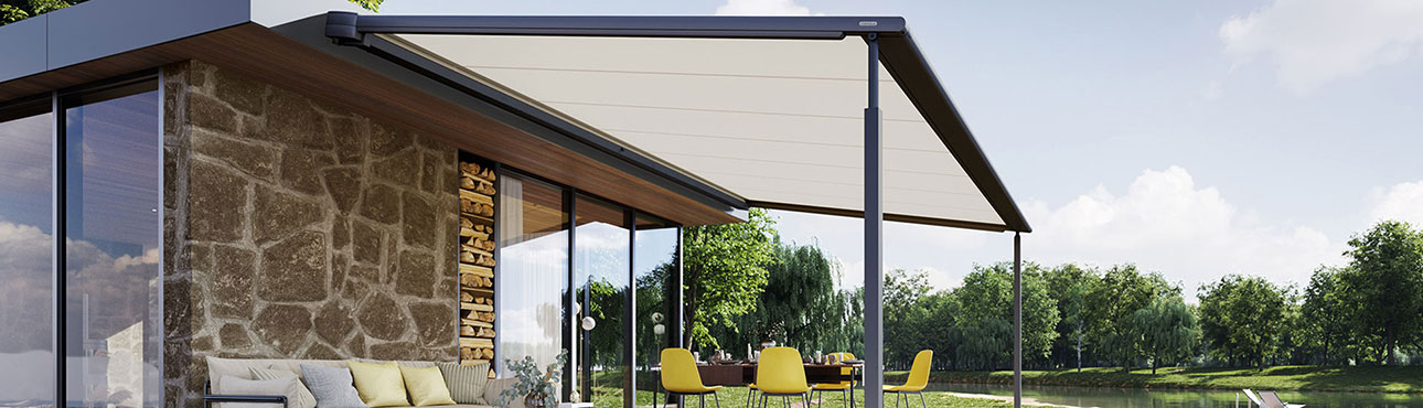 Homepage Fa. rollostein GmbH: Startbild